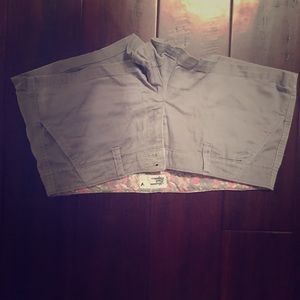 American Eagle Gray Shorts- size 4